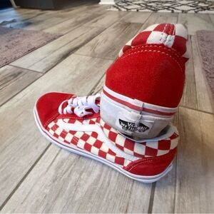 Vans  Checkerboard Old Skool - Red/White